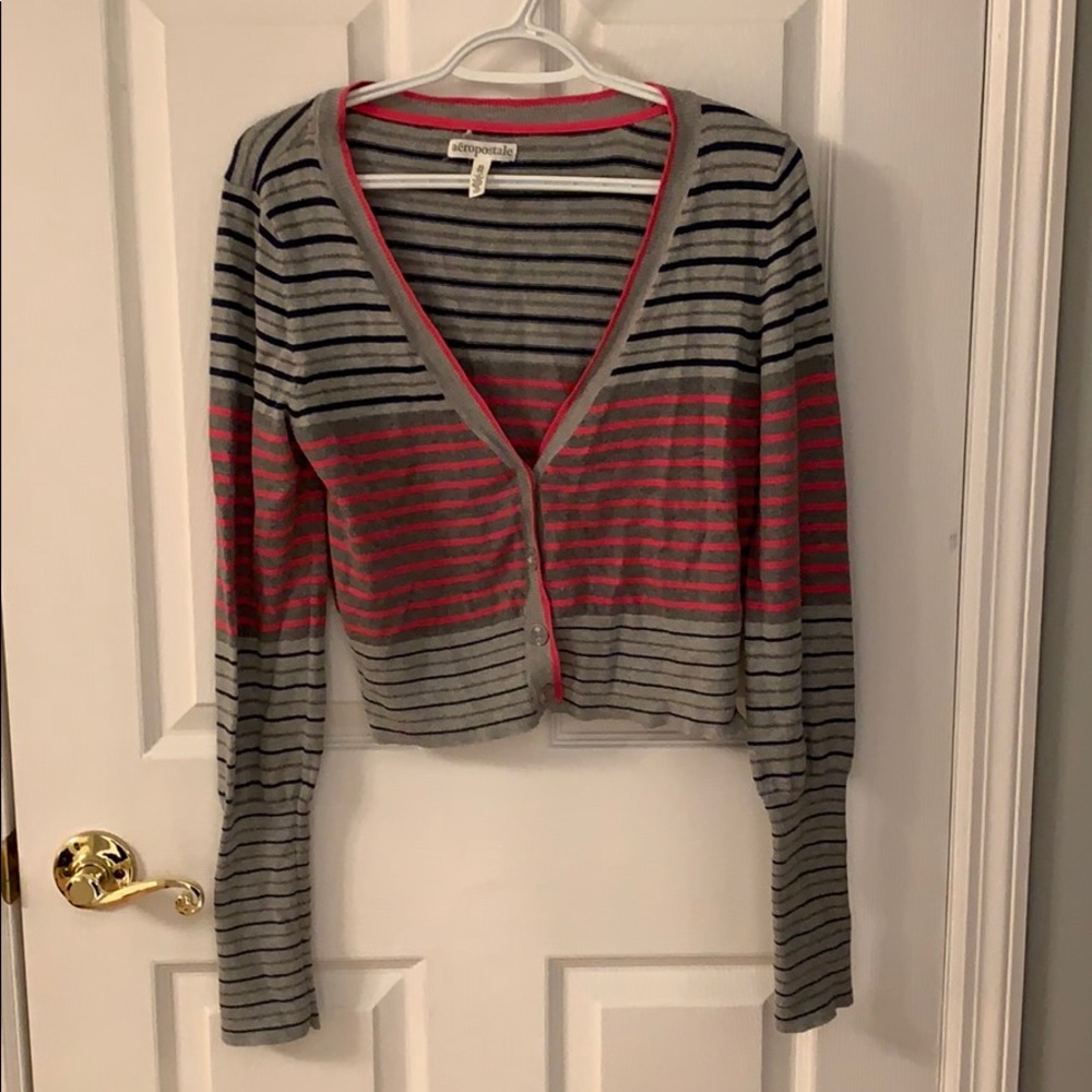 Aeropostale Striped cardigan